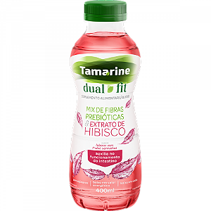 TAMARINE DUAL FIT SUPLEMENTO 400ML SB.HIBISCO C/FRUTAS VERMELHAS